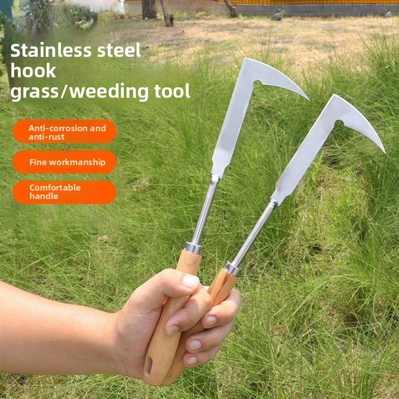 Gardening Hand Tools Yard - เครื่องมือกำจัดวัชพืชแบบหนา 1 ชิ้น ขนาด 12.4 นิ้ว