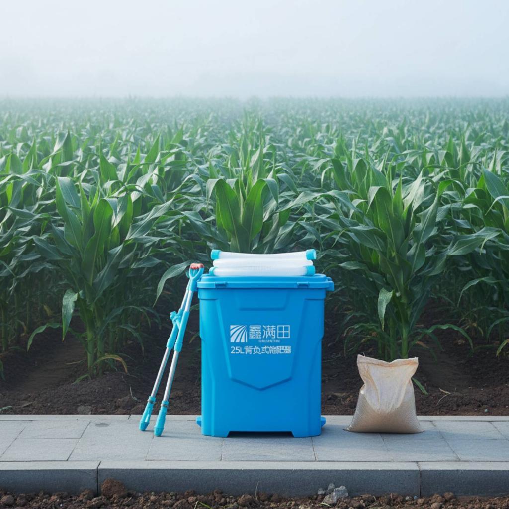 Fertilizer Dispenser - เครื่องจ่ายสารเคมีแบบมือหมุน ออกแบบตามหลักสรีรศาสตร์ สายสะพายที่สะดวกสบาย อุปกรณ์การเกษตรสำหรับเกษตรกร นักทำสวน ฟาร์ม