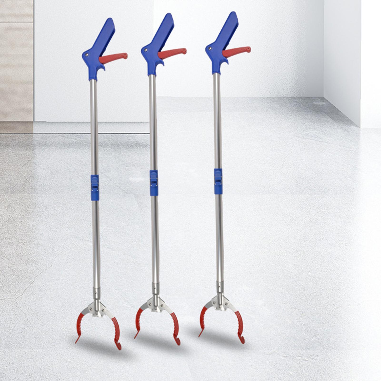 Gardening Yard Tools - ที่คีบของพับได้ ออกแบบตามหลักสรีรศาสตร์ ทำจากอลูมิเนียมอัลลอยด์ สำหรับใช้ในบ้าน คีบของทำความสะอาด สำหรับผู้สูงอายุ