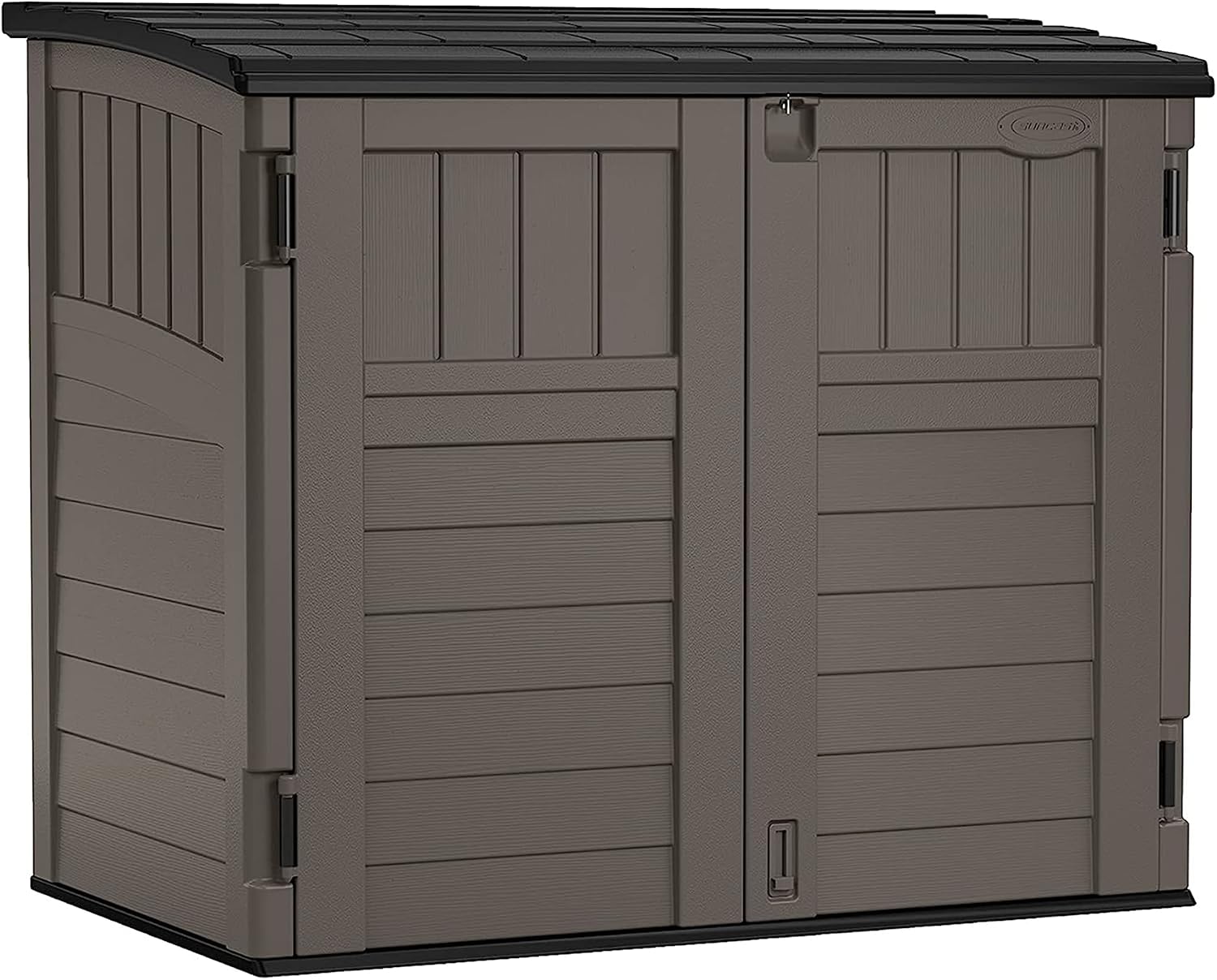 Gardening Tools Box - โรงเก็บของกลางแจ้งสำหรับสวนหลังบ้าน แบบแนวนอน พกพาสะดวก ตู้เก็บอุปกรณ์ กล่องเครื่องมือ ตู้เก็บของอเนกประสงค์