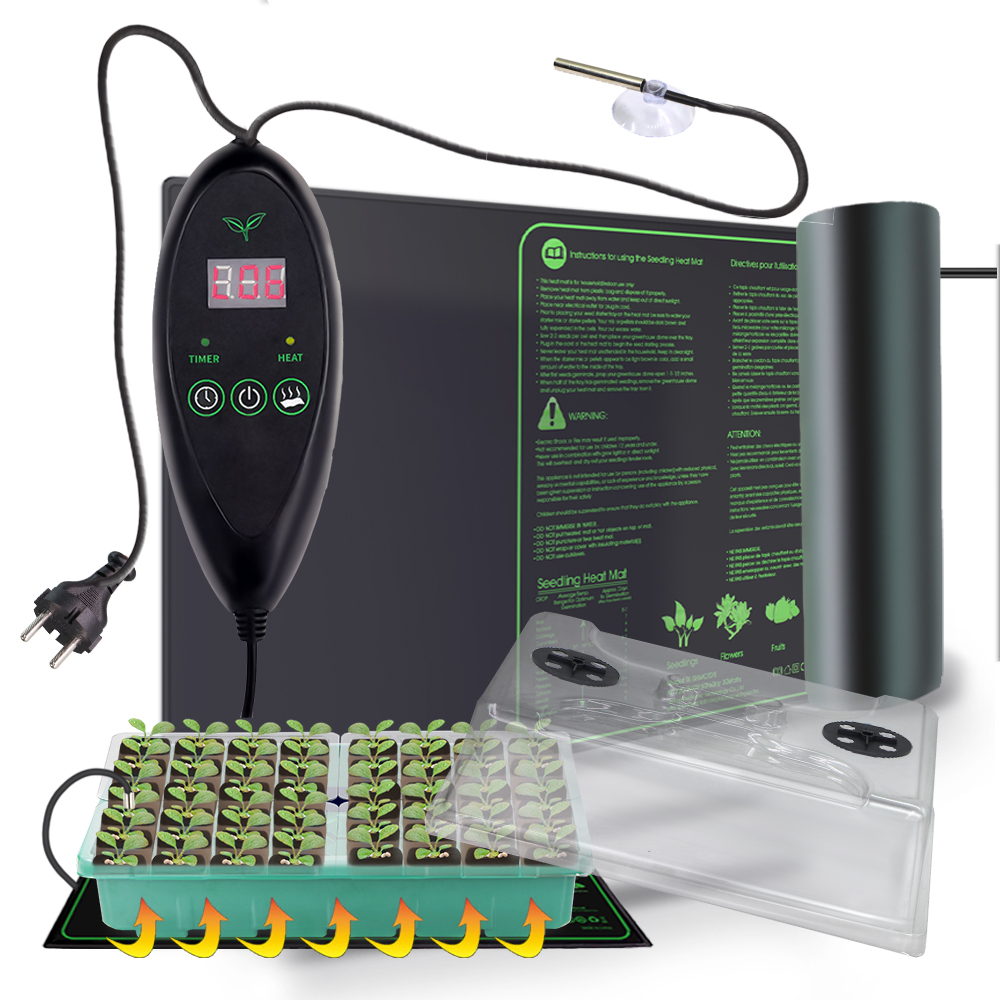 Gardening Tools Box - แผ่นทำความร้อนสำหรับกล่องเพาะกล้า ชุดกระถางเพาะชำ RET สำหรับปลูกพืชในร่ม ถาดเพาะเมล็ด เครื่องมือทำสวน