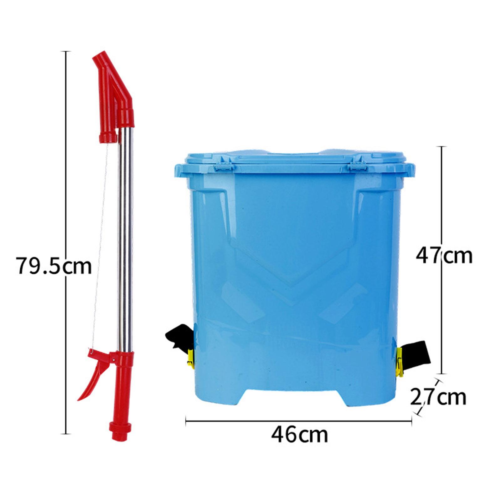 Fertilizer Dispenser - เครื่องหว่านปุ๋ยแบบสะพายหลัง ถังขนาดใหญ่ แบบใช้มือ ออกแบบตามหลักสรีรศาสตร์ สำหรับการใช้งานในไร่นา