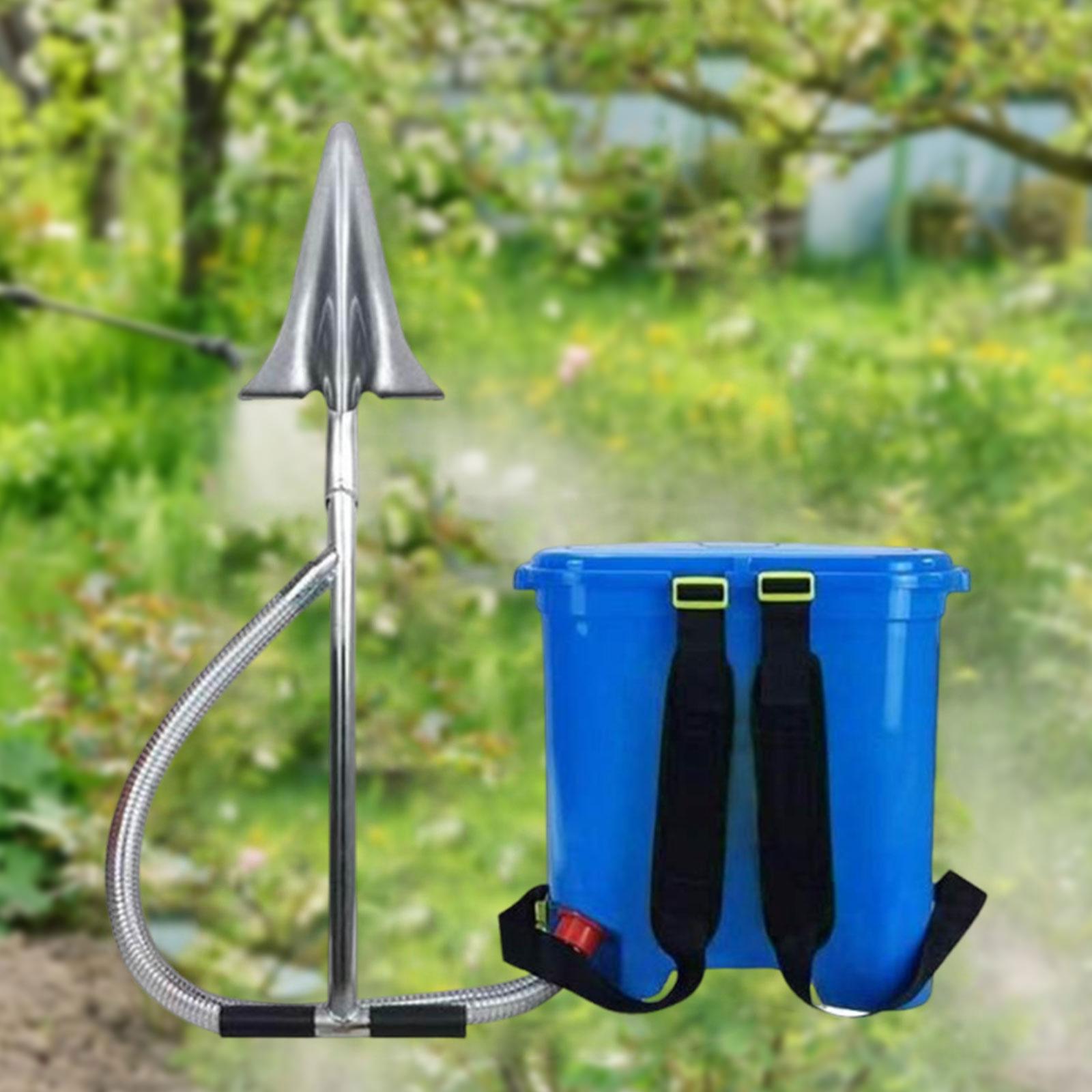 Fertilizer Dispenser - เครื่องหว่านปุ๋ยแบบสะพายหลัง 25 ลิตร แบบเม็ด ประหยัดแรงงาน พร้อมพลั่ว