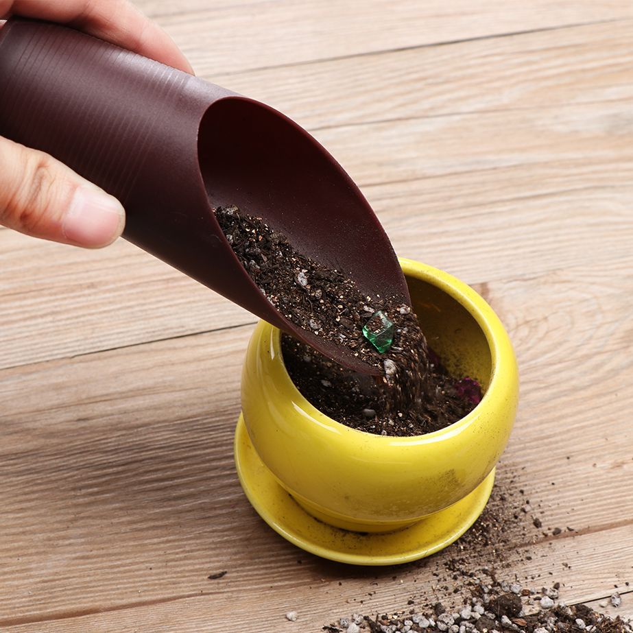 Gardening Tools Spade - ถ้วยพลั่วดินพลาสติก1ชิ้นสำหรับทำสวนกระถางเพาะต้นบอนไซกระถางเครื่องมือทำสวนขนาดเล็กสำหรับบ้าน