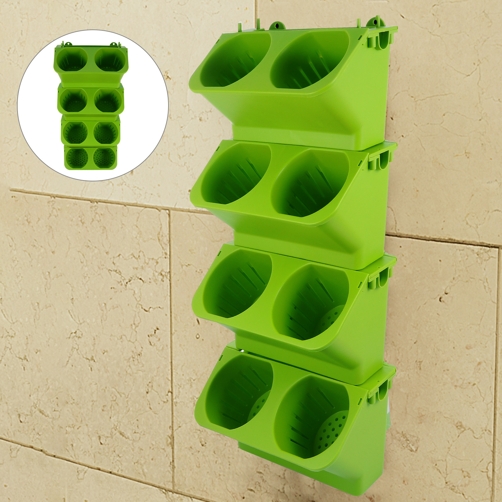 กระถางปลูกต้นไม้แนวตั้งแบบแขวน - Vertical Wall Planter บทวิจารณ์และราคา