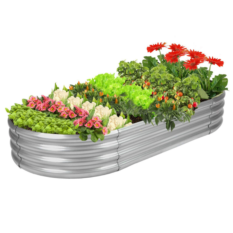 แผ่นเหล็กชุบสังกะสีรูปวงรี 1 ช - Gardening Tools Box บทวิจารณ์และราคา