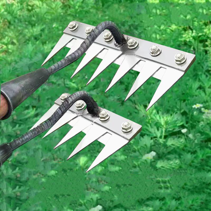 คราดกำจัดวัชพืชเหล็กสำหรับสวนอ - Gardening Tools Uses บทวิจารณ์และราคา