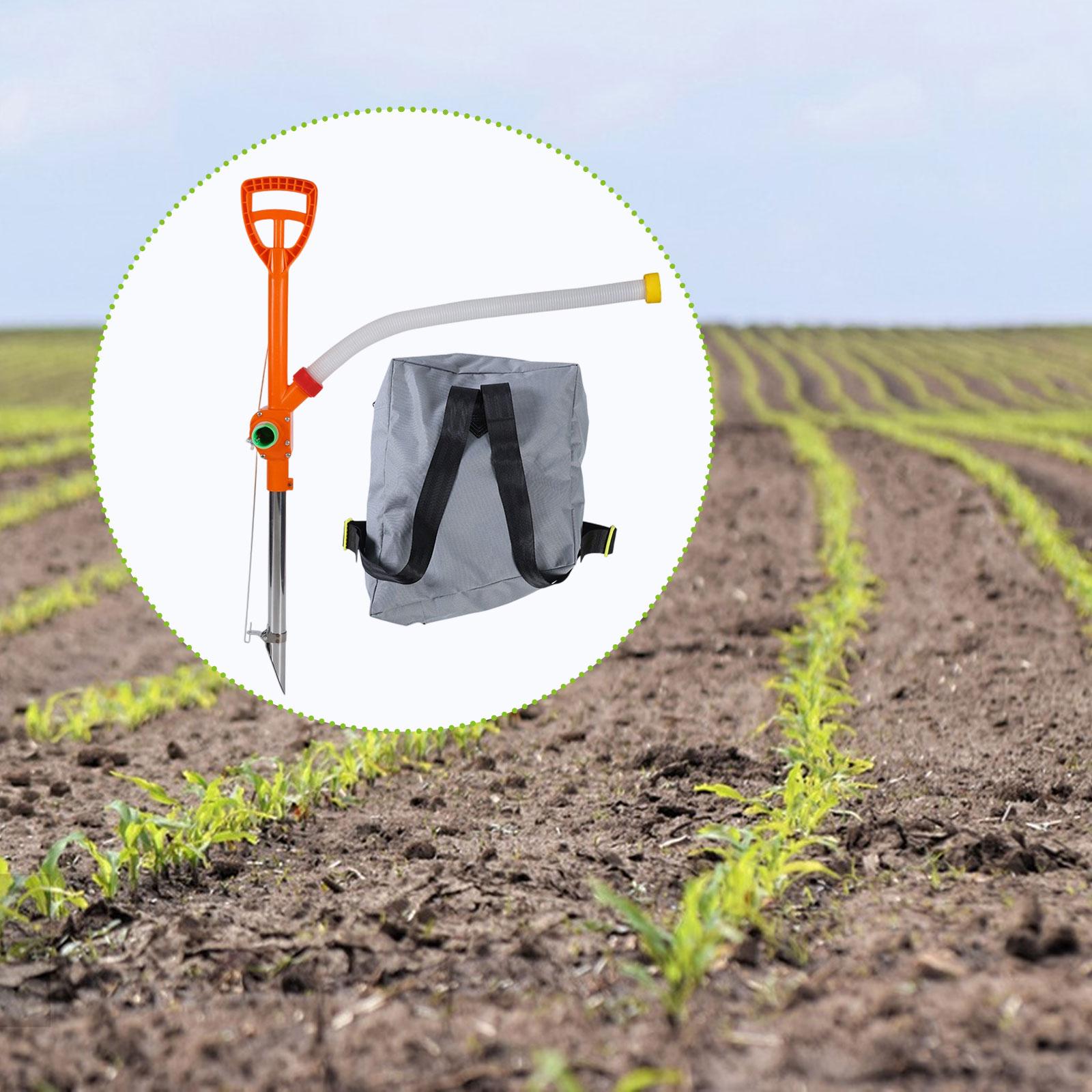 เครื่องหว่านปุ๋ยแบบมือหมุน ปรั - Fertilizer Dispenser บทวิจารณ์และราคา