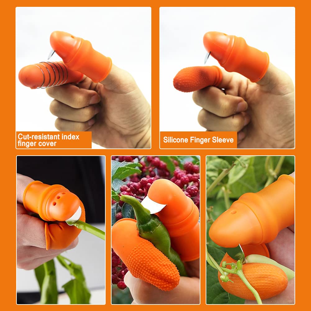 ที่ป้องกันนิ้วมือซิลิโคนสำหรับ - Gardening Tools Combo บทวิจารณ์และราคา