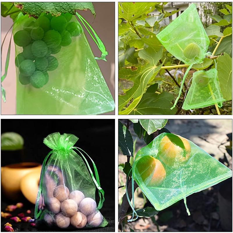 ถุงตาข่ายป้องกันแมลงสำหรับผลไม - Grow Bags บทวิจารณ์และราคา