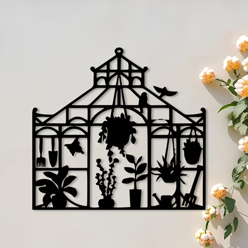 งานศิลปะตกแต่งผนังเหล็กสไตล์วิ - Gardening Tools Vintage บทวิจารณ์และราคา