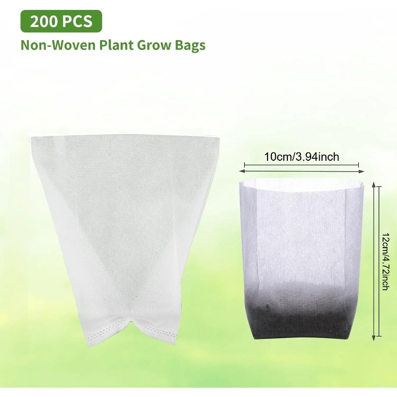 ถุงปลูกต้นไม้แบบผ้าไม่ทอ ระบาย - Grow Bags บทวิจารณ์และราคา