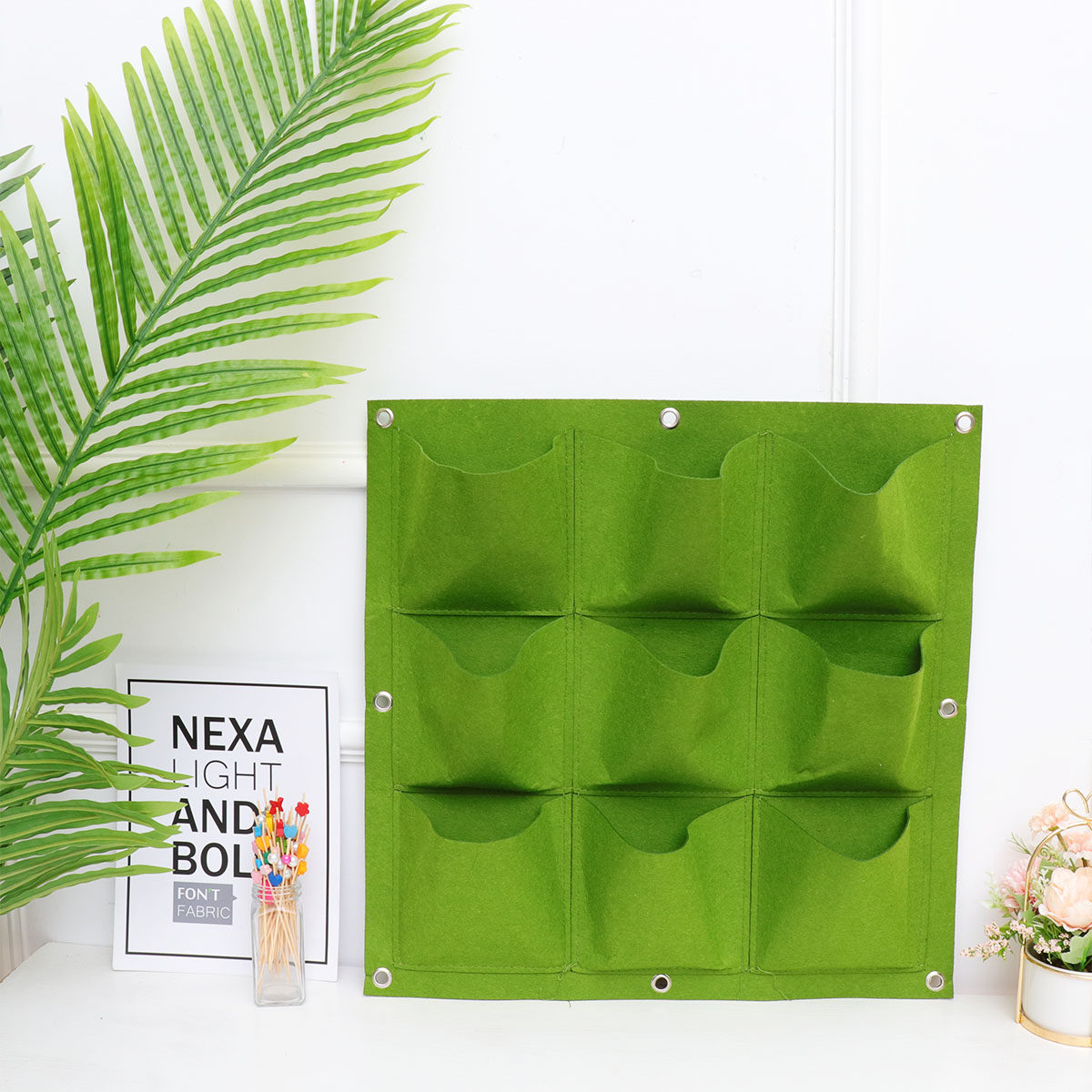 กระเป๋าปลูกต้นไม้แบบแขวนผนังแน - Vertical Wall Planter บทวิจารณ์และราคา