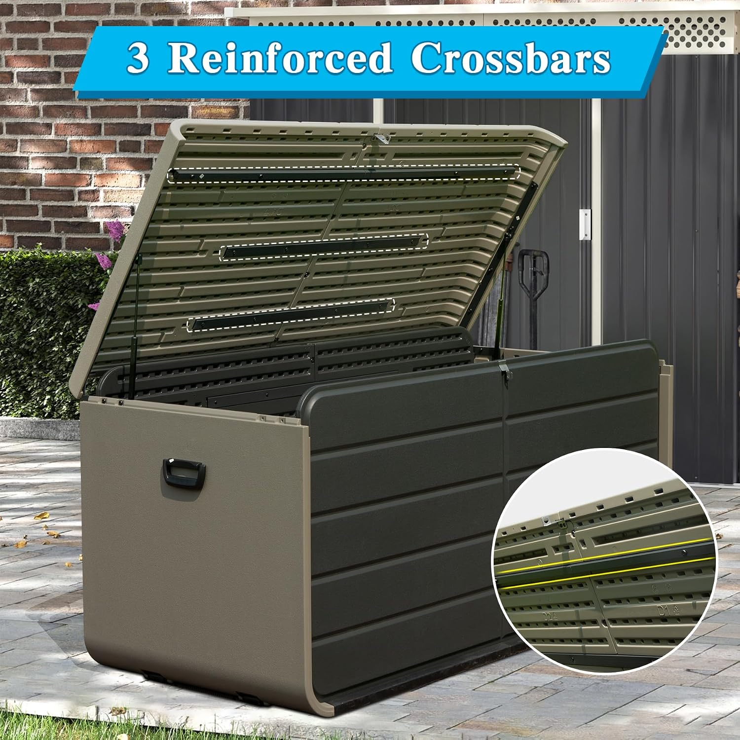 กล่องเก็บของในร่มและกลางแจ้งขน - Gardening Tools Rack บทวิจารณ์และราคา