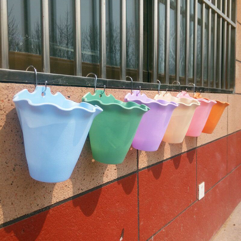 ดอกไม้หม้อติดผนังพลาสติกแขวนผน - Vertical Wall Planter บทวิจารณ์และราคา