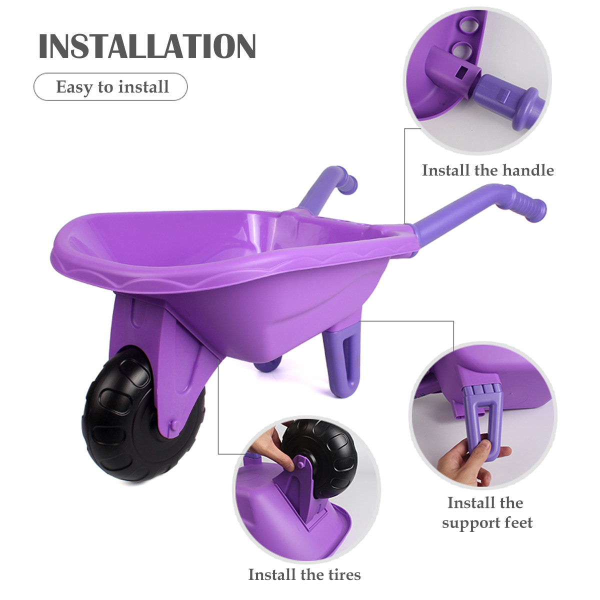 ชุดเครื่องมือทำสวนของเล่นสำหรั - Gardening Tools Combo บทวิจารณ์และราคา