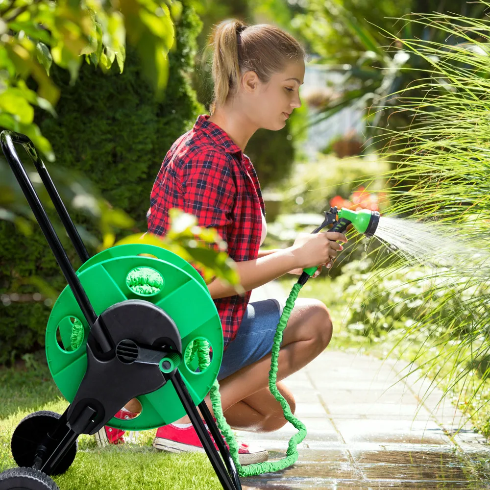 ชั้นวางเก็บสายยางรดน้ำพรีเมียม - Gardening Tools Rack บทวิจารณ์และราคา