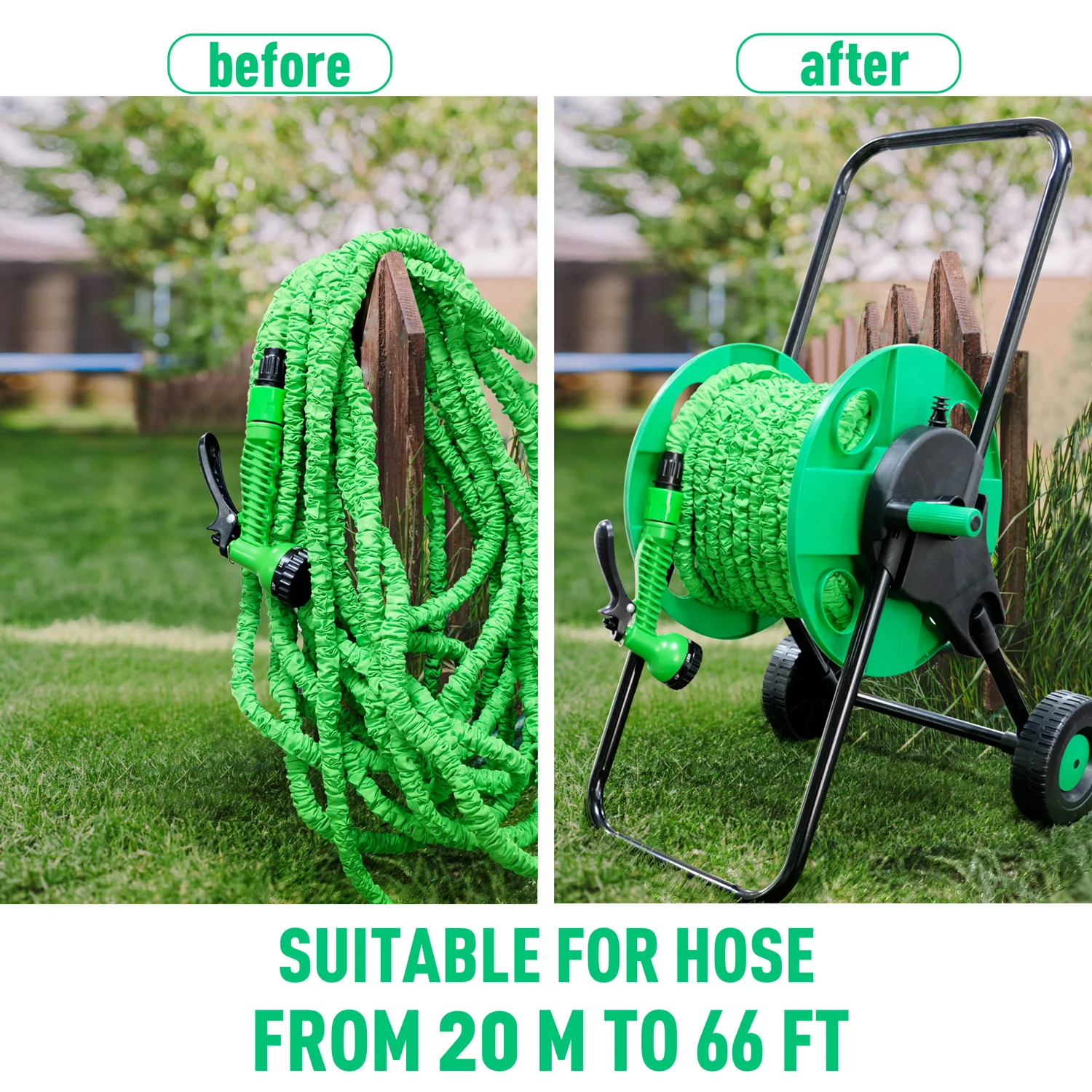 ชั้นวางเก็บสายยางรดน้ำพรีเมียม - Gardening Tools Rack บทวิจารณ์และราคา