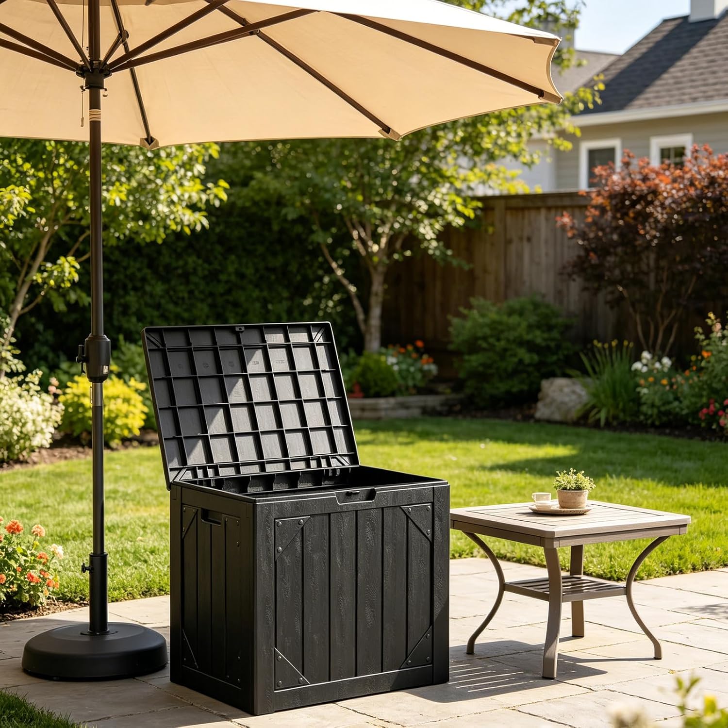 กล่องเก็บของกลางแจ้งขนาด 30 แก - Gardening Tools Box บทวิจารณ์และราคา