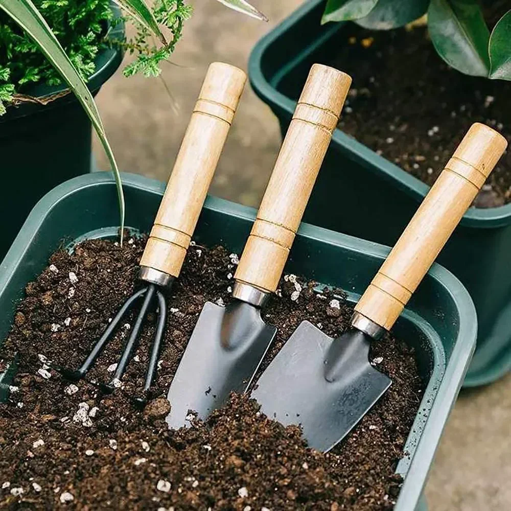ชุดเครื่องมือทำสวนขนาดเล็ก 3 ช - Gardening Tools Combo บทวิจารณ์และราคา