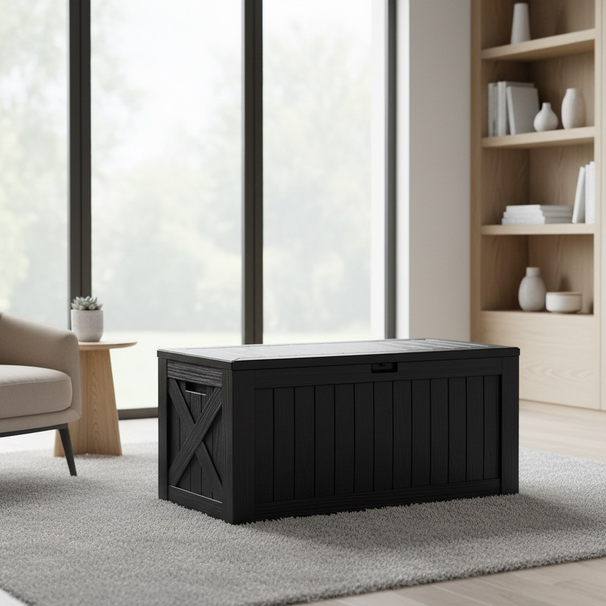 กล่องเก็บของกลางแจ้งขนาดใหญ่ 1 - Gardening Tools Box บทวิจารณ์และราคา