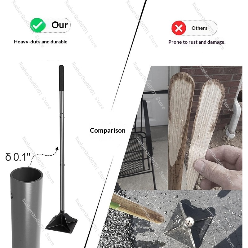 เครื่องบดอัดดินแบบถอดประกอบได้ - Gardening Tools Uses บทวิจารณ์และราคา