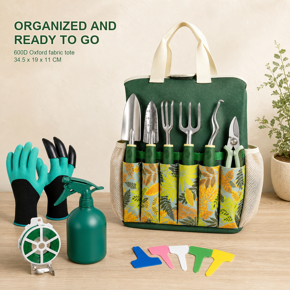 ชุดเครื่องมือทำสวน 16 ชิ้น ทำจ - Gardening Tools Combo บทวิจารณ์และราคา