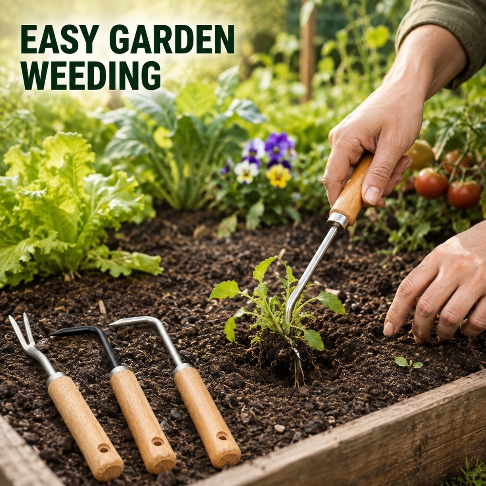 เครื่องมือดึงรากและกำจัดวัชพืช - Gardening Hand Tools Yard บทวิจารณ์และราคา