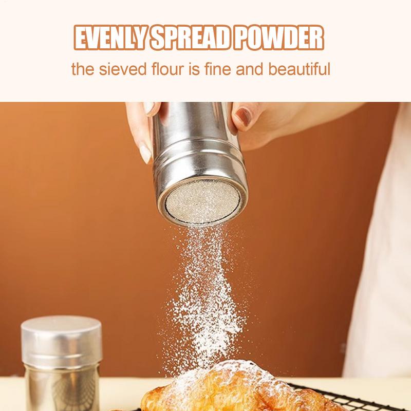 สแตนเลสสตีลผงสปริงเกลอร์ขวดแป้ - Fertilizer Dispenser บทวิจารณ์และราคา