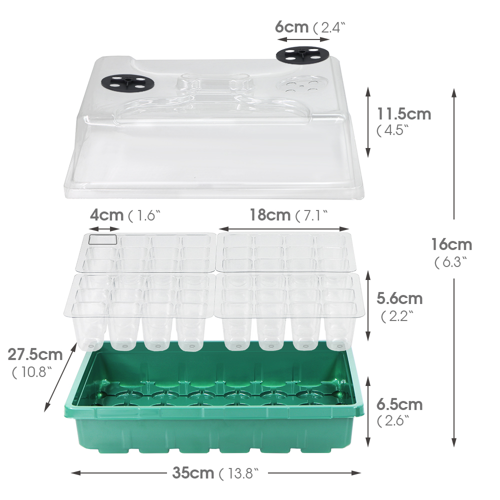 แผ่นทำความร้อนสำหรับกล่องเพาะก - Gardening Tools Box บทวิจารณ์และราคา