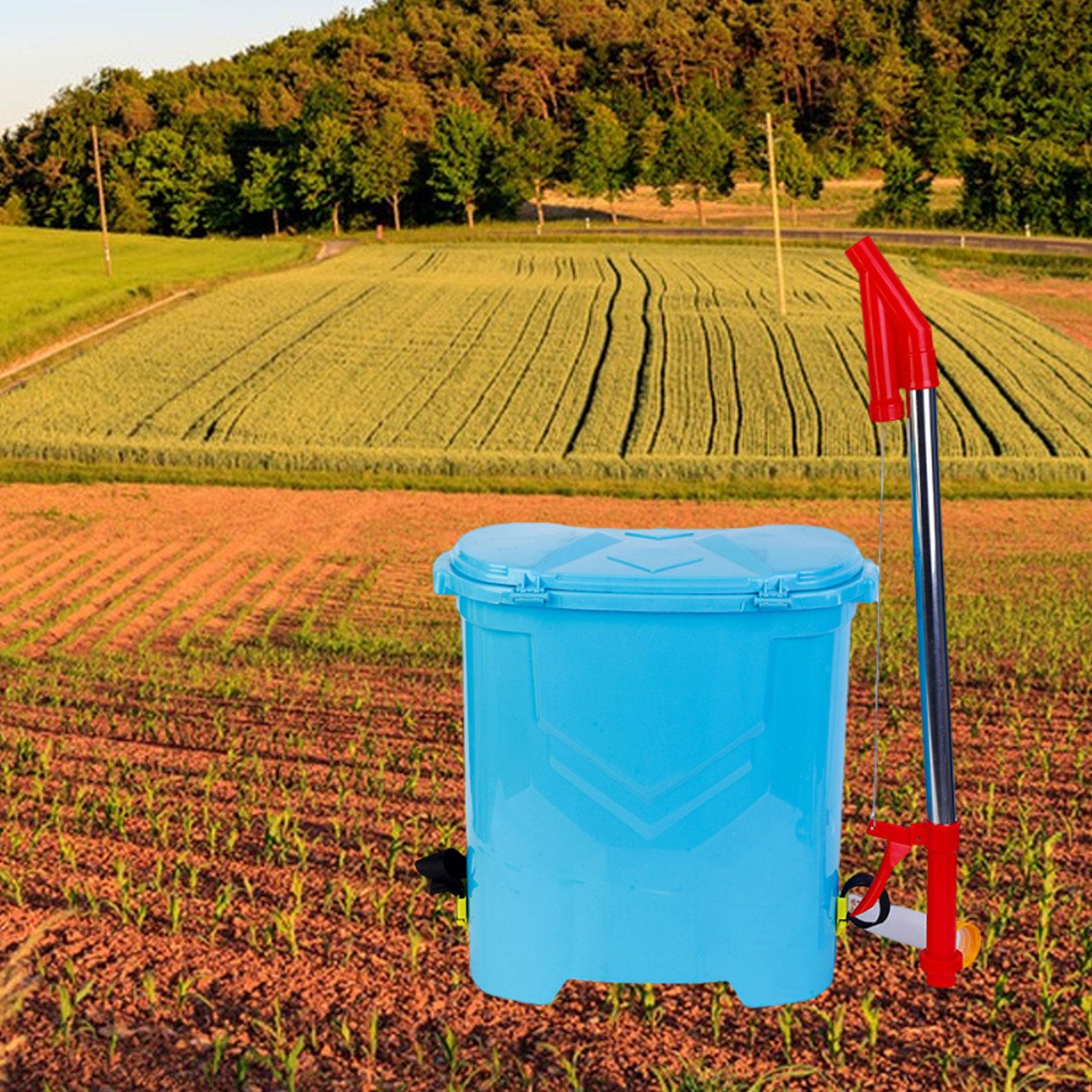 เครื่องหว่านปุ๋ยแบบสะพายหลัง ถ - Fertilizer Dispenser บทวิจารณ์และราคา