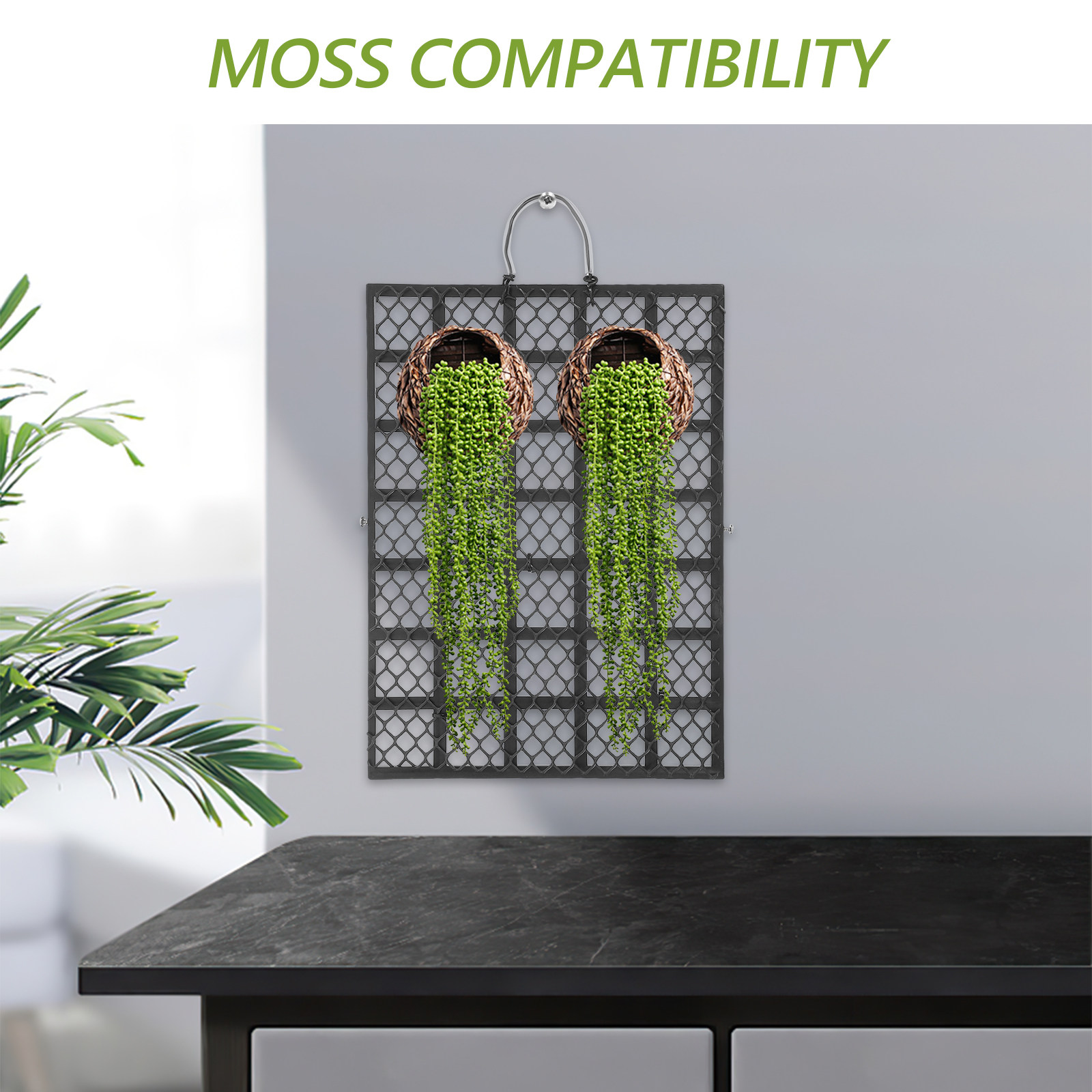 กระดานปลูกต้นไม้ติดผนังสไตล์เร - Vertical Wall Planter บทวิจารณ์และราคา