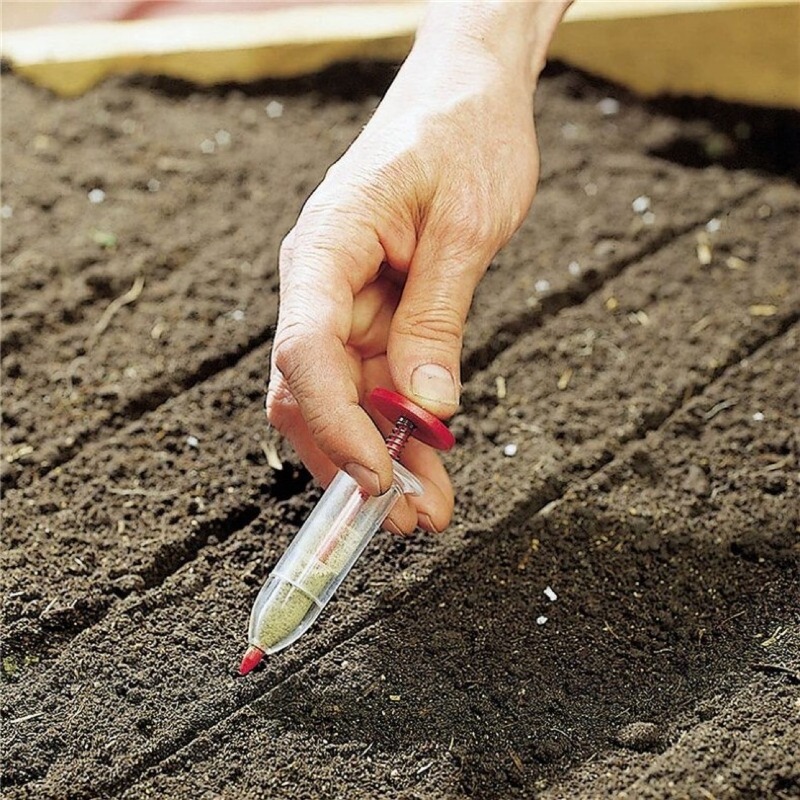 เครื่องหยอดเมล็ดแบบฉีด 1 ชิ้น/ - Fertilizer Dispenser บทวิจารณ์และราคา