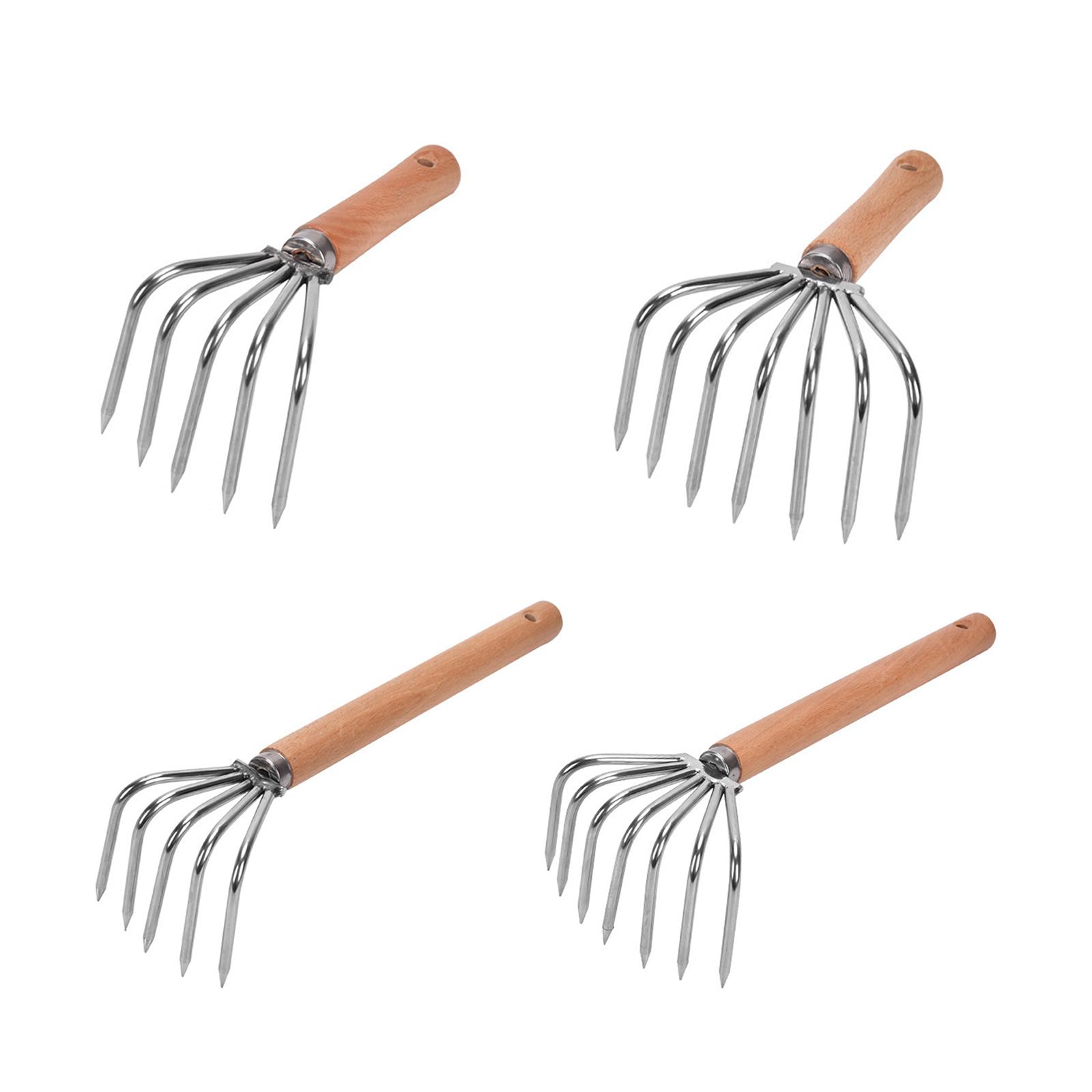 คราดมือแบบมีกรงเล็บสแตนเลส น้ำ - Gardening Hand Tools Yard บทวิจารณ์และราคา