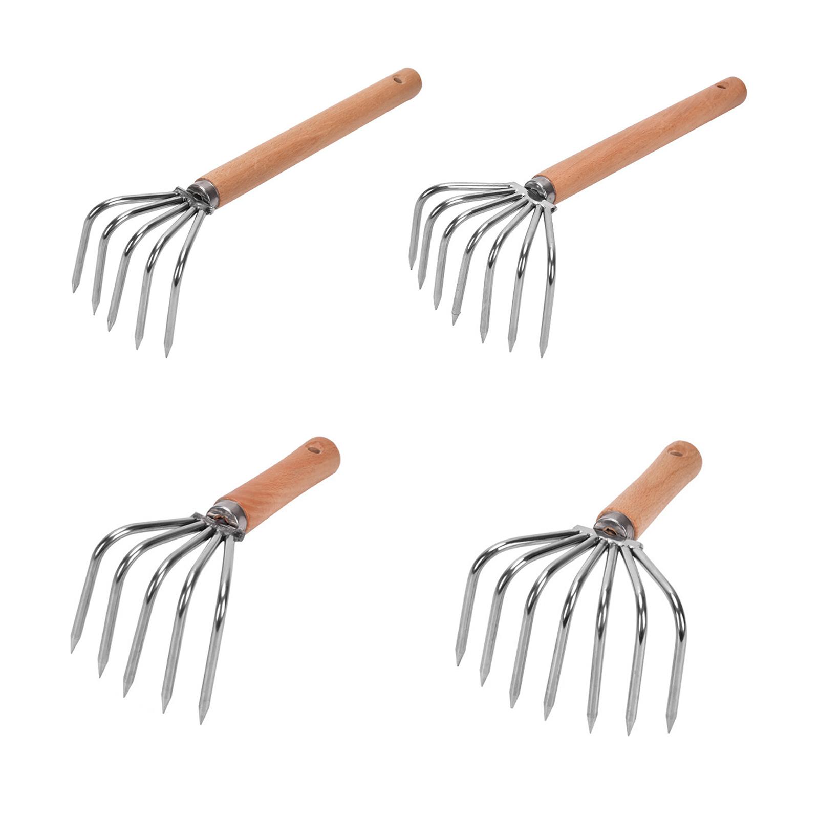 คราดมือแบบมีกรงเล็บสแตนเลส น้ำ - Gardening Hand Tools Yard บทวิจารณ์และราคา