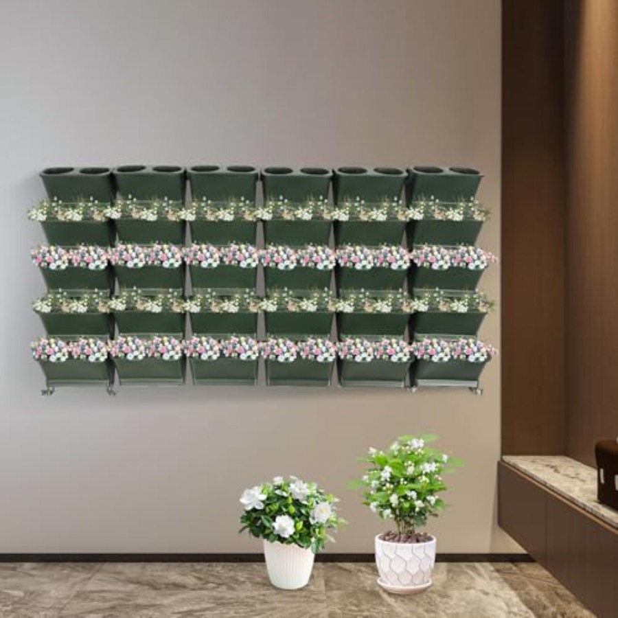 กระถางปลูกต้นไม้ติดผนังแนวตั้ง - Vertical Wall Planter บทวิจารณ์และราคา