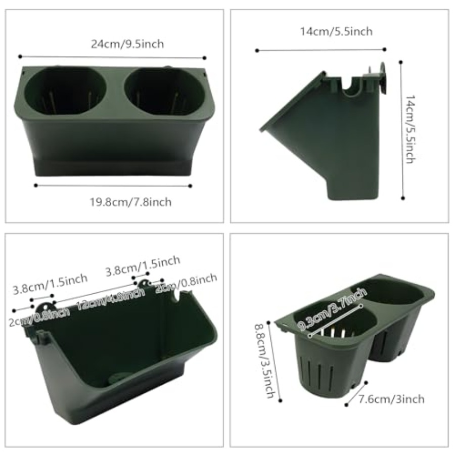 กระถางปลูกต้นไม้ติดผนังแนวตั้ง - Vertical Wall Planter บทวิจารณ์และราคา