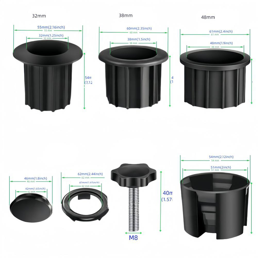 1 ชุด Sun ร่มฐานหลอดปากแขนสกรู - Gardening Tools Youtube บทวิจารณ์และราคา