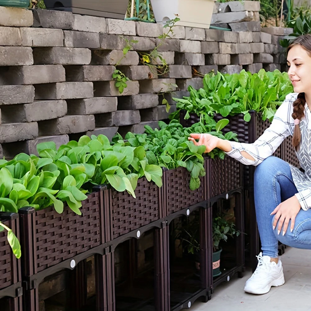 ขนาดใหญ่ความจุเตียงสวนผักกล่อง - Gardening Tools Box บทวิจารณ์และราคา