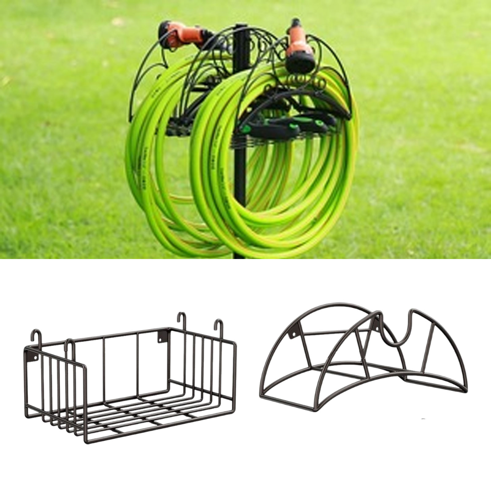 Wall Mount Garden ผู้ถือท่อเคร - Gardening Tools Rack บทวิจารณ์และราคา