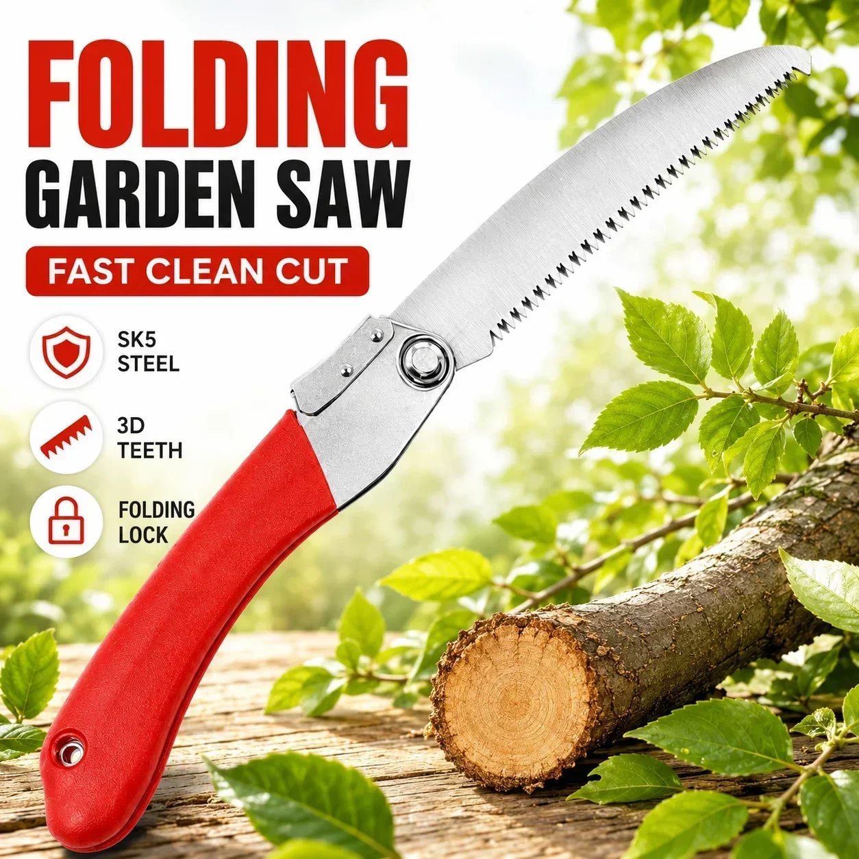 เลื่อยตัดกิ่งแบบพับได้ 210 มม. - Gardening Tools To Cut Branches บทวิจารณ์และราคา