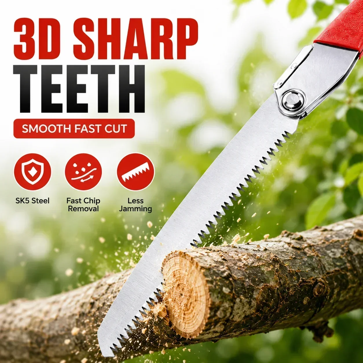เลื่อยตัดกิ่งแบบพับได้ 210 มม. - Gardening Tools To Cut Branches บทวิจารณ์และราคา